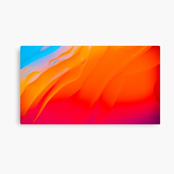 Oil, Water, Motion Canvas Print