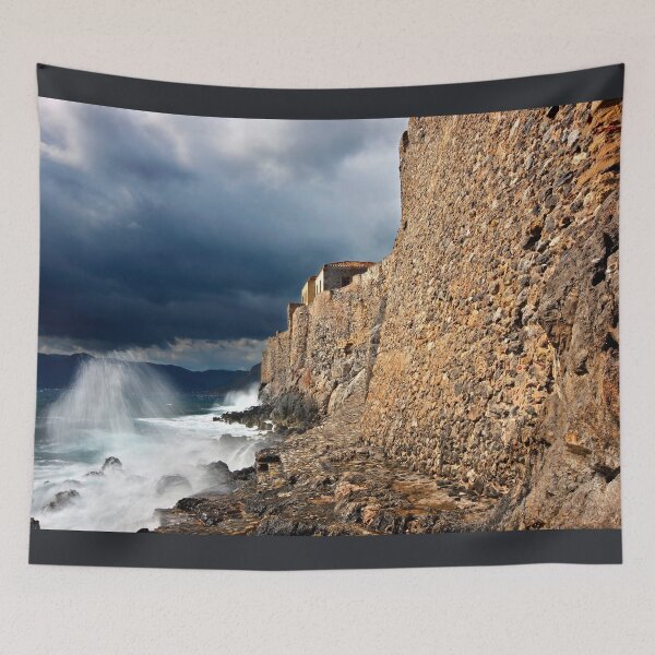 Item preview, The seaside walls of Monemvassia designed and sold by Hercules Milas.