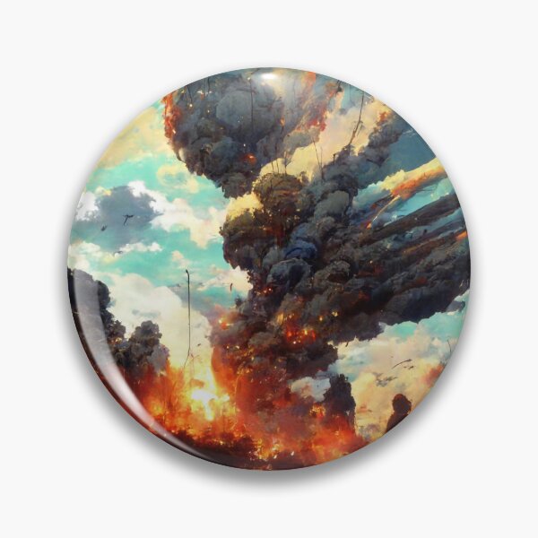 Item preview, Epic explosion smoke plume during war designed and sold by AnthonyVdV.