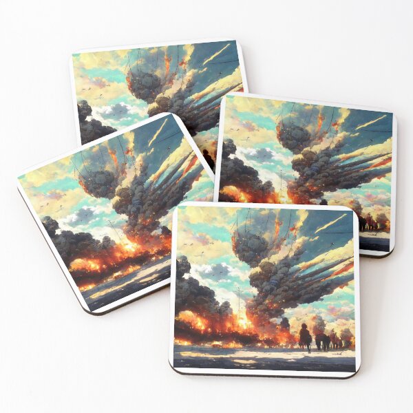 Item preview, Epic explosion smoke plume during war designed and sold by AnthonyVdV.