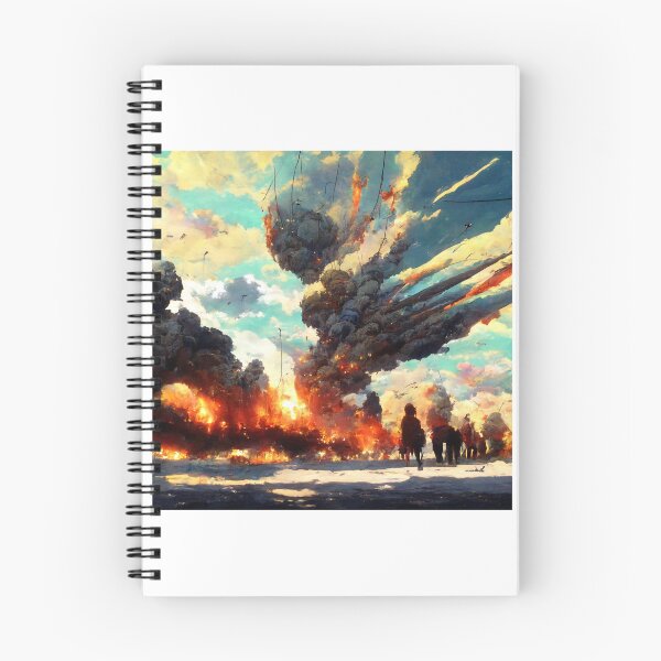 Item preview, Epic explosion smoke plume during war designed and sold by AnthonyVdV.