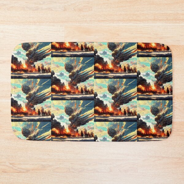 Item preview, Epic explosion smoke plume during war designed and sold by AnthonyVdV.