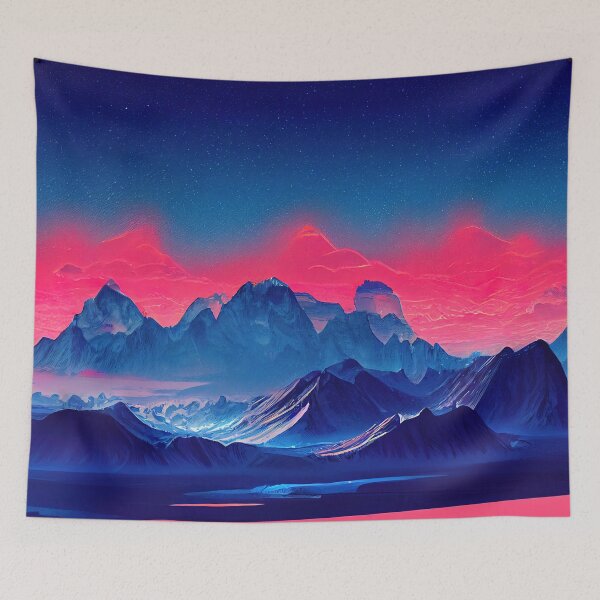Item preview, Alaska River Neon  designed and sold by ComicsFactory.
