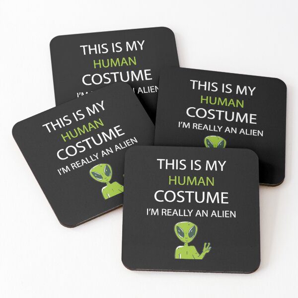 Item preview, This is My Human Costume I'm Really An Alien designed and sold by Tatus Brinal.