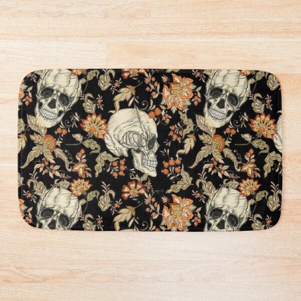 Item preview, Autumn Floral Skull designed and sold by small-drawing.