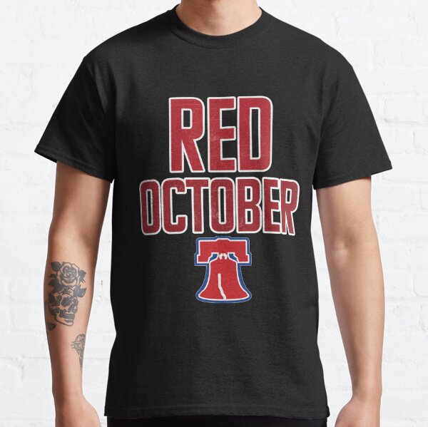 Philadelphia Phillies Let's Eat Red October Mascot MLB T-Shirt