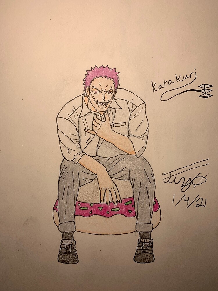 One Piece Sketch Shares Katakuri's Original Design