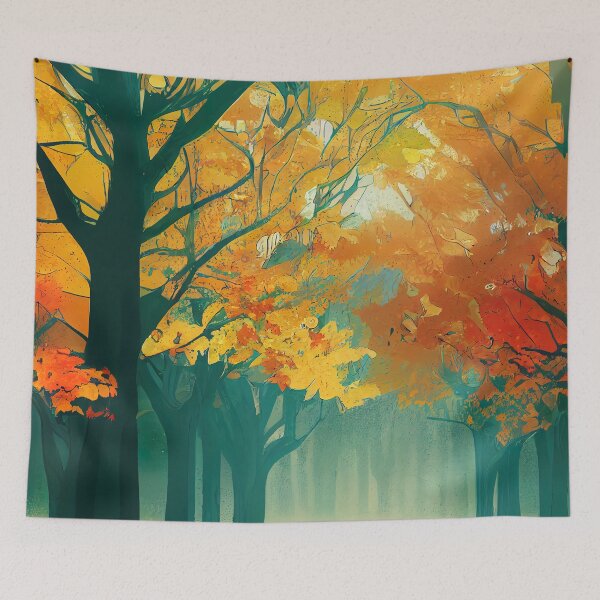 Artikelvorschau, Autumn forest entworfen und verkauft von ComicsFactory.