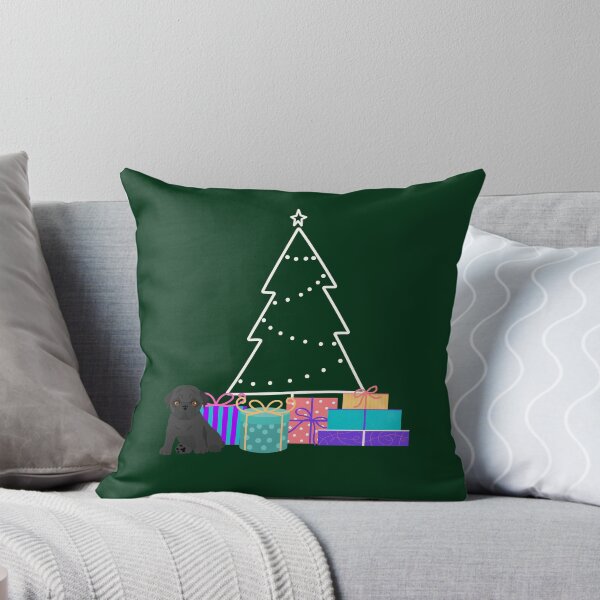 Item preview, Pug winter time Pug Christmas tree Pug Christmas gifts Xmas Pug Christmas Gift Pug Fawn pug designed and sold by ALLURE-minimal.