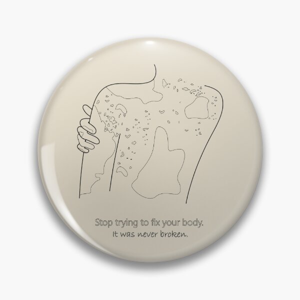 Item preview,  Vitiligo awareness body positivity - stop trying to fix your body, it was never broken designed and sold by Vivid-wear.