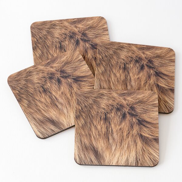 Item preview, long brown fur designed and sold by Nicole Bleck.