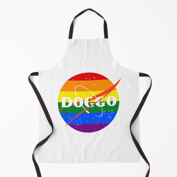 Item preview, Doggo, Nasa Inspired logo, LGBTQ quality logo, Guaranteed best gift for all dog lovers designed and sold by Galactic Fur Baby Federation.