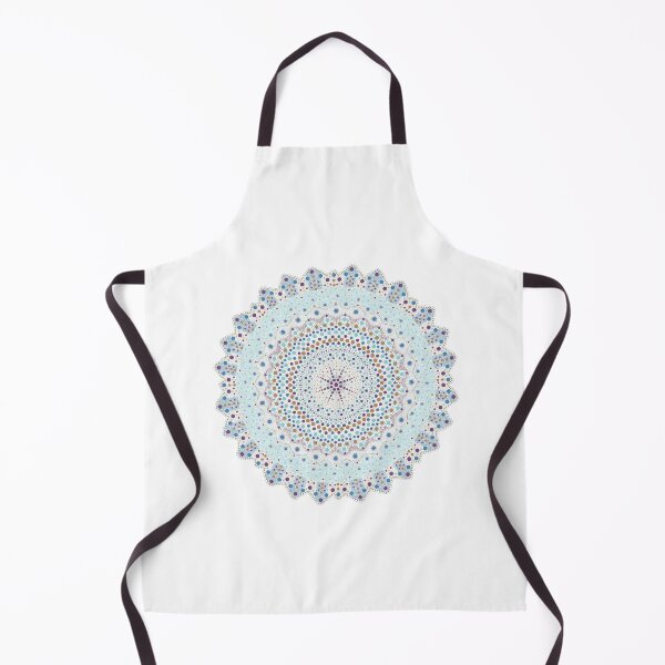 Item preview, Bluish dot mandala designed and sold by DomaDoma.