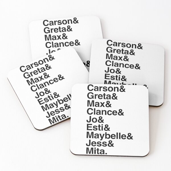 Item preview, A League of Their Own Character List (Black) designed and sold by brenda-lee.