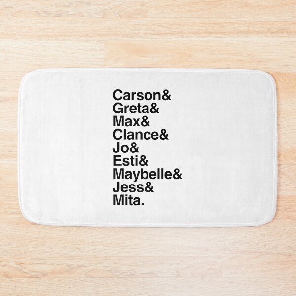 Item preview, A League of Their Own Character List (Black) designed and sold by brenda-lee.
