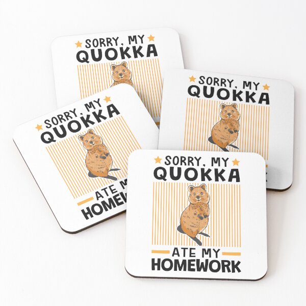 Item preview, Quokka ate my homework designed and sold by madgrfx.