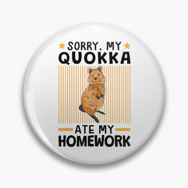 Item preview, Quokka ate my homework designed and sold by madgrfx.