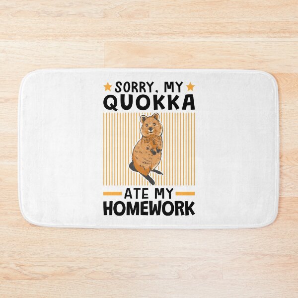 Item preview, Quokka ate my homework designed and sold by madgrfx.