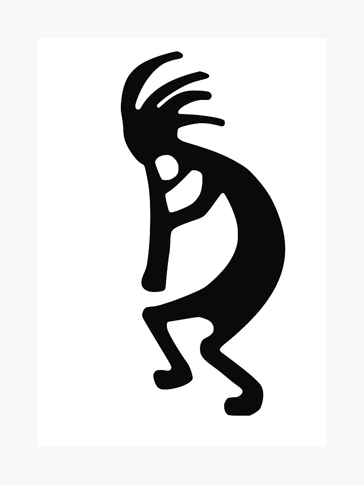 "Kokopelli SVG file" Sticker for Sale by rodmantovani Redbubble