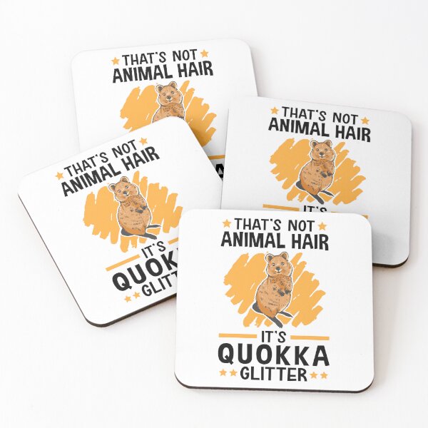 Item preview, This is Quokka glitter Australian marsupial designed and sold by madgrfx.