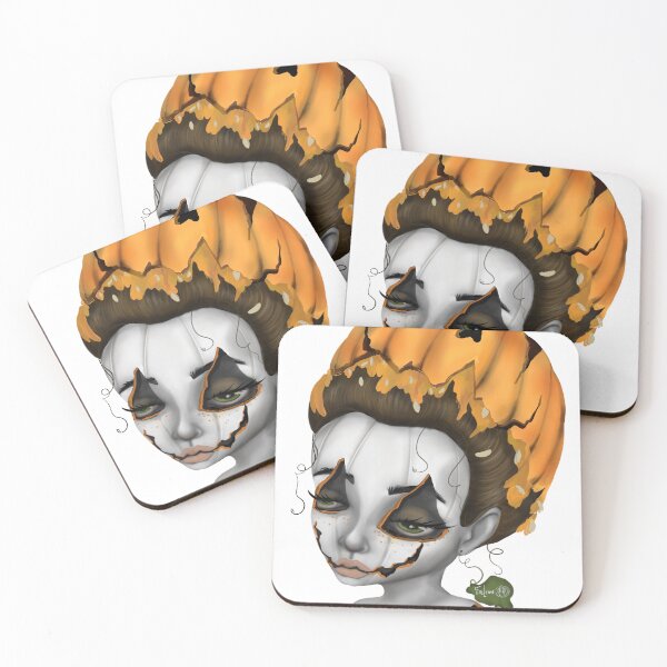 Artikelvorschau, Jackolantern Girl von Lizzy Falcon entworfen und verkauft von Lizzy Falcon Art.