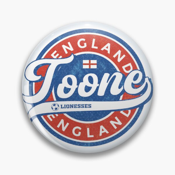 Item preview, Ella Toone England Lionesses Soccer Badge (round) designed and sold by Numero14.
