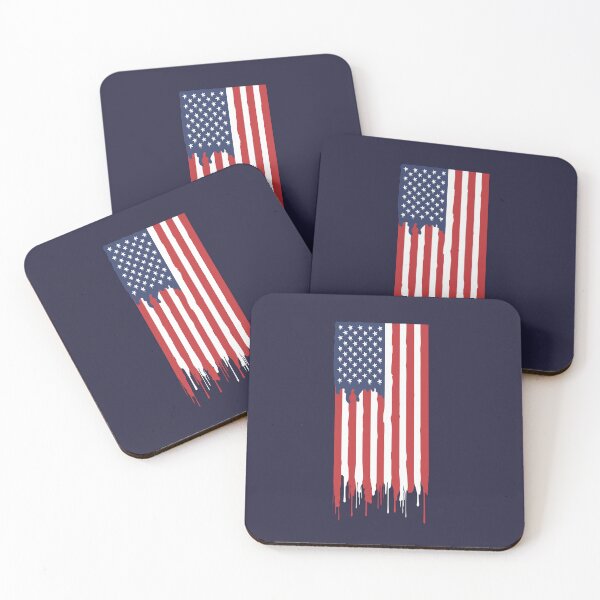 Item preview, Paint Effect American Flag designed and sold by CreativeSun92.