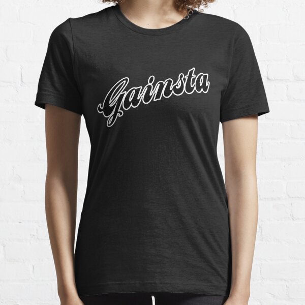 GAINSTA - Black Essential T-Shirt