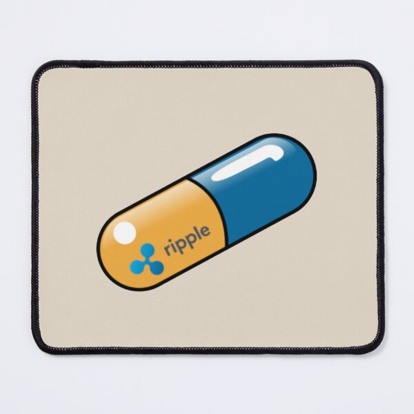 Item preview, Crypto Ripple pill  designed and sold by Crypmetal.