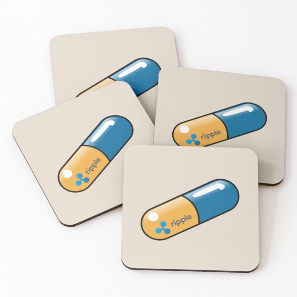 Item preview, Crypto Ripple pill  designed and sold by Crypmetal.