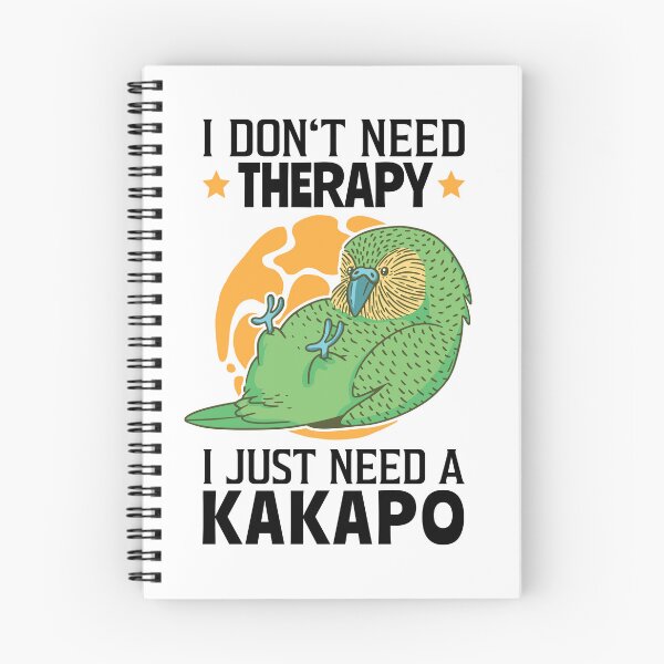 Item preview, Kakapo are my therapy flightless parrot designed and sold by madgrfx.
