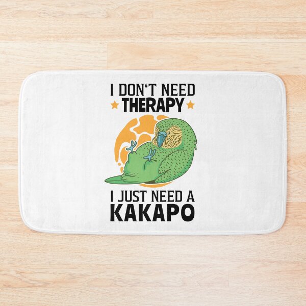 Item preview, Kakapo are my therapy flightless parrot designed and sold by madgrfx.