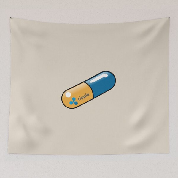 Item preview, Crypto Ripple pill  designed and sold by Crypmetal.