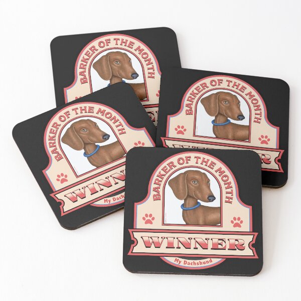 Item preview, Dachshund-Barker of the Month Winner designed and sold by Danny Gordon.