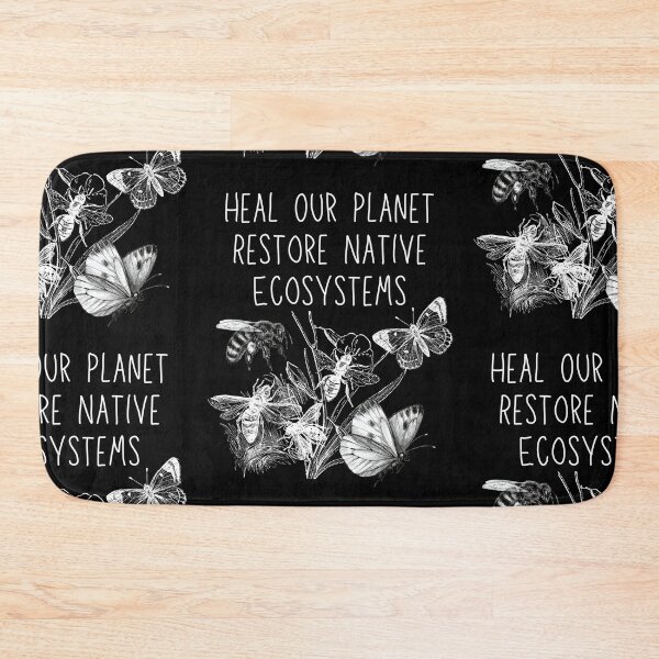 Item preview, Heal Our Planet Line Drawing Design designed and sold by EarthArtDesigns.