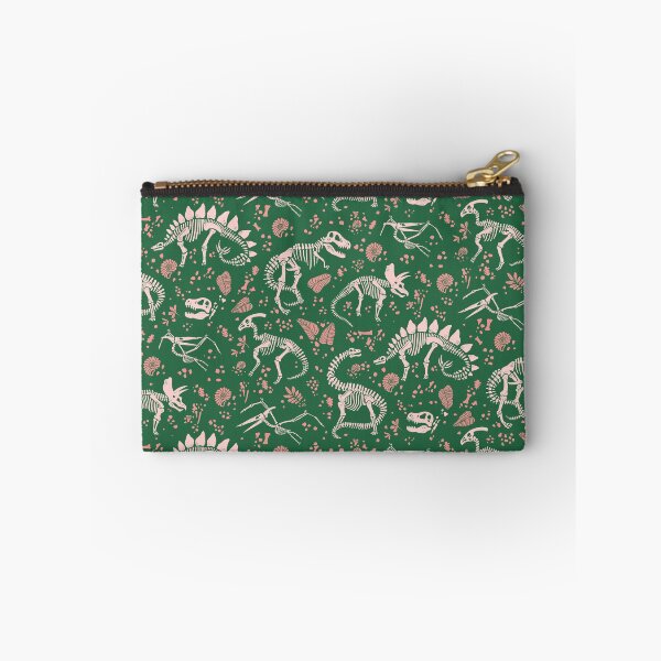 Item preview, Excavated Fossils in Emerald and Rose designed and sold by latheandquill.