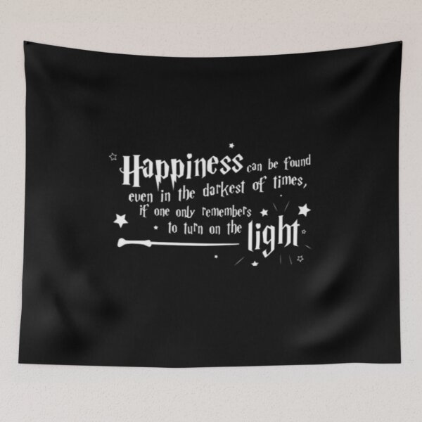 Item preview, Happiness can be found even in the darkest of times designed and sold by PottersArt.