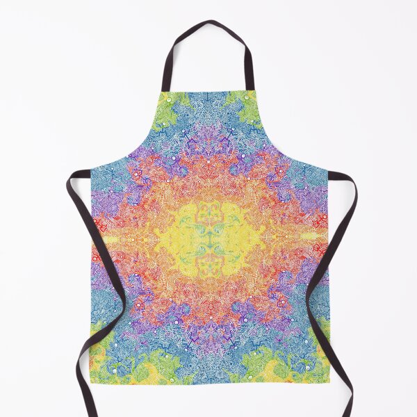 Item preview, Rainbow Abstract Dancing Men Stick Figure Pattern designed and sold by ThatsJustJilly.