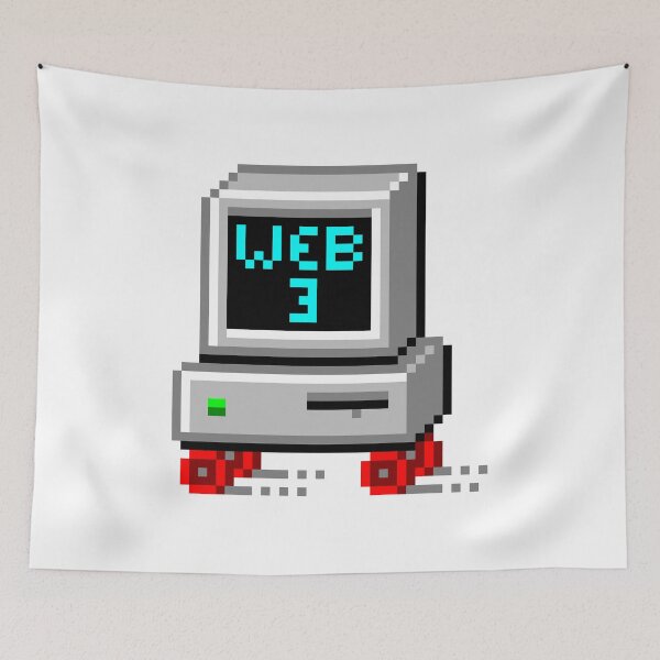 Item preview, Skate the web 3 retro computer skateboard designed and sold by Pixelstar95.