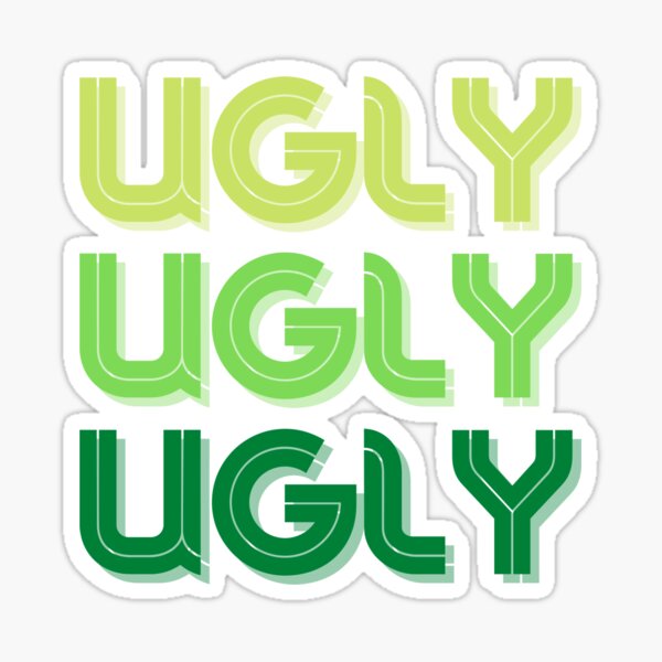 Item preview, Ugly Ugly Ugly - Wubby designed and sold by aquahoney.