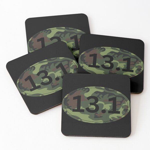 Item preview, Camo, Half Marathon 13.1 - Black designed and sold by LatterDaze.