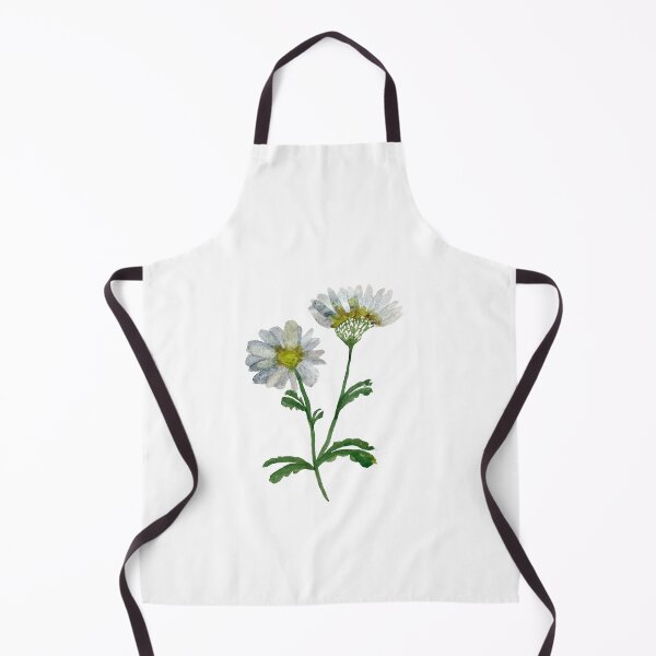 Item preview, Camomile single object watercolor illustration designed and sold by Yana Mustafina | Boho Soulful Designs.