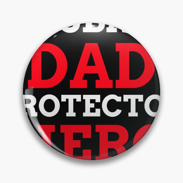 Item preview, Husband. Dad. Protector. Hero designed and sold by BestCoolStuff.