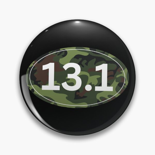 Item preview, Camo, Half Marathon 13.1 - White designed and sold by LatterDaze.