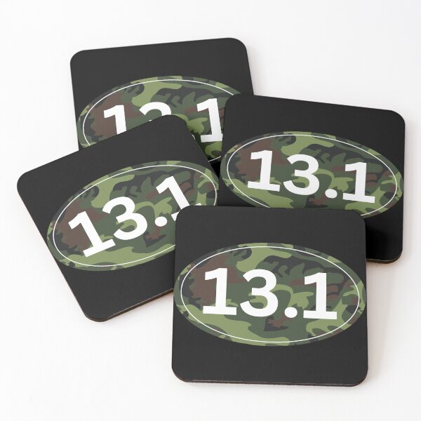 Item preview, Camo, Half Marathon 13.1 - White designed and sold by LatterDaze.