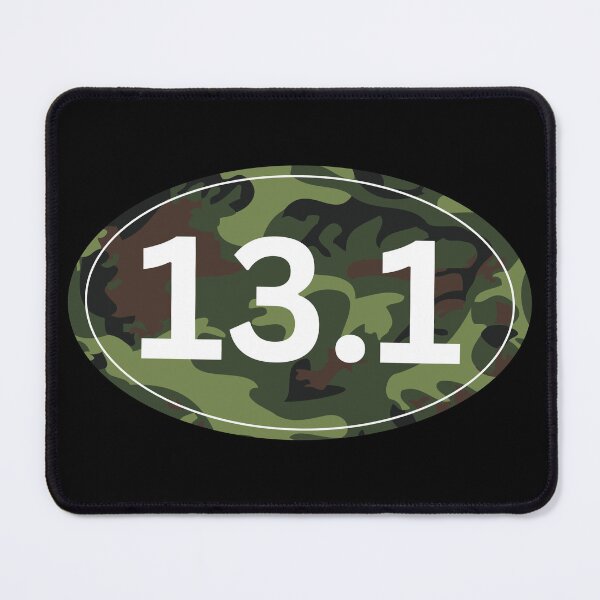 Item preview, Camo, Half Marathon 13.1 - White designed and sold by LatterDaze.