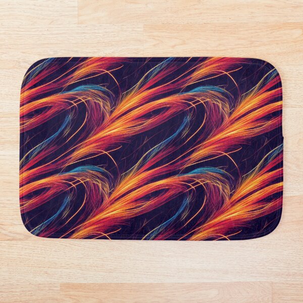 Item preview, Fuego interior - Patrón retro infinito - Patrón sin costuras designed and sold by GenerationalArt.