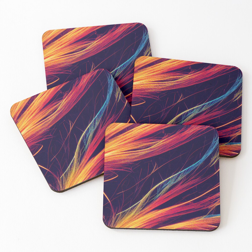 Item preview, Coasters (Set of 4) designed and sold by GenerationalArt.