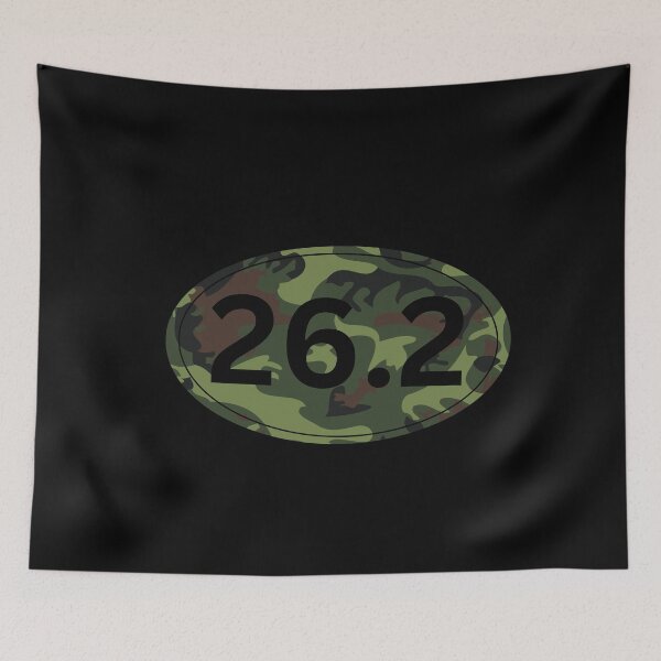 Item preview, Camo, Marathon 26.2 - Black designed and sold by LatterDaze.