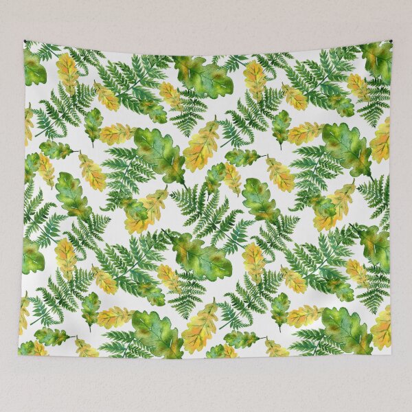 Item preview, Oak and Fern leafs designed and sold by SandraArtStudio.